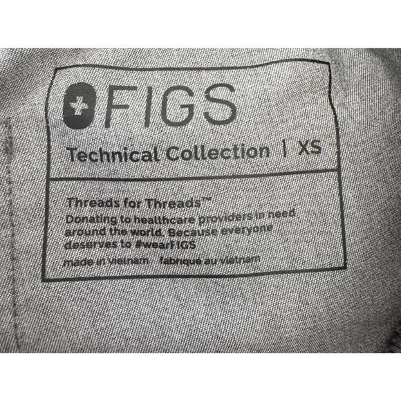 Figs Gray Graphite Zamora Jogger Scrub Pants Size Extra Small - Picture 4 of 5